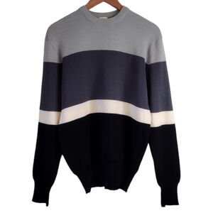 Bogner Women's Vintage 100% New Wool Pullover Long Sleeve Sweater Size XL